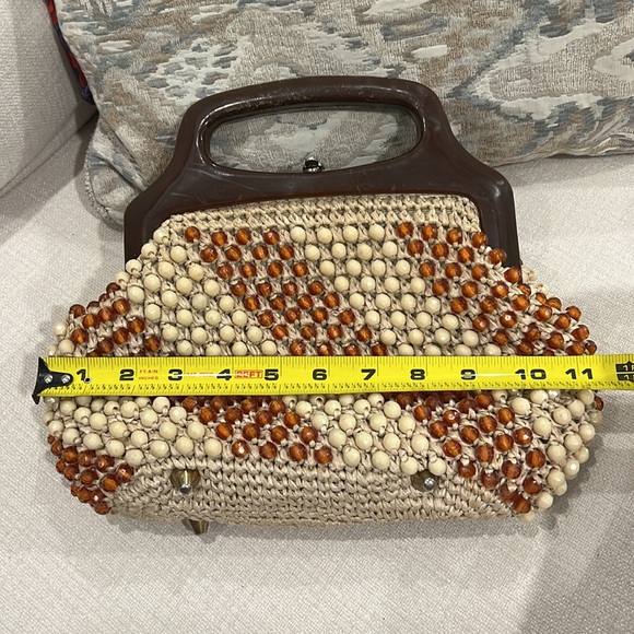 Vintage beaded handbag - Picture 10 of 11